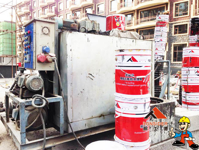 非固化橡膠瀝青吉林松原非固化涂料防水工程 (1).jpg